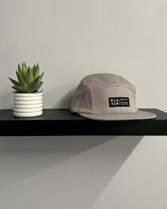 First Release 5 Panel Klatch Cap - Grey