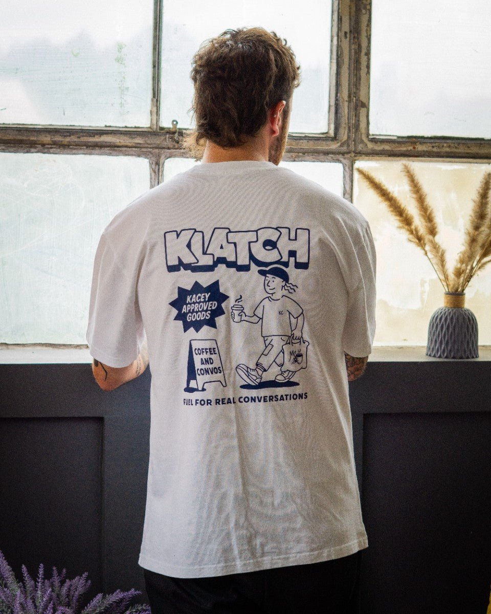 Klatch Shopping T-shirt - White