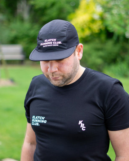 Safe Pace Crew Running Cap - Black