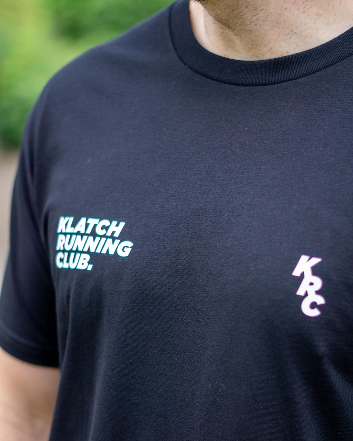 Safe Pace Crew Running T-Shirt - Black