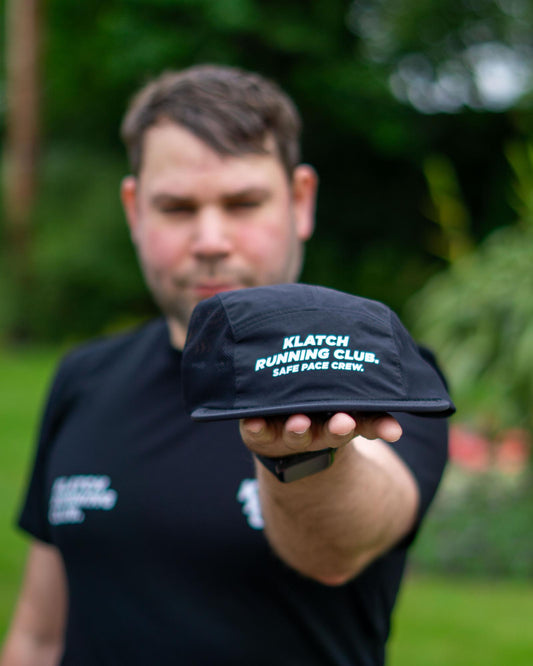Safe Pace Crew Running Cap - Black