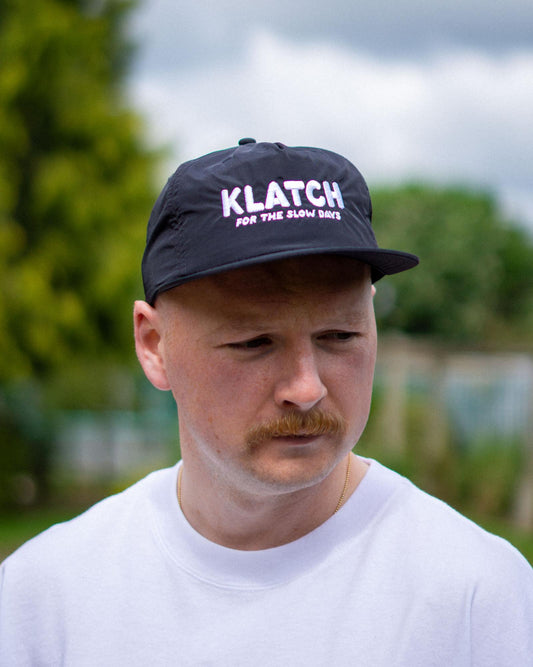 Slow Days Snapback Cap - Black