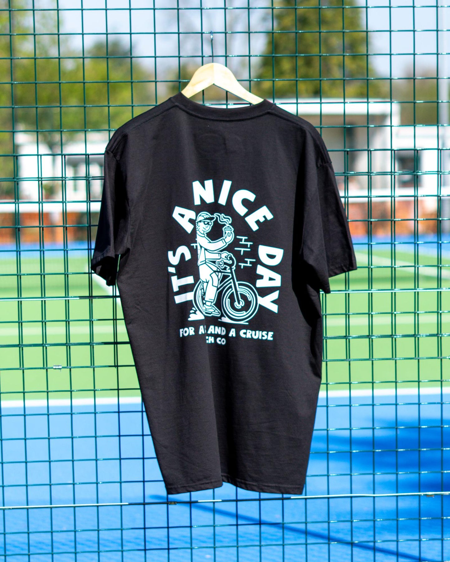 Coffee & Cruise Regular Fit T-Shirt - Black