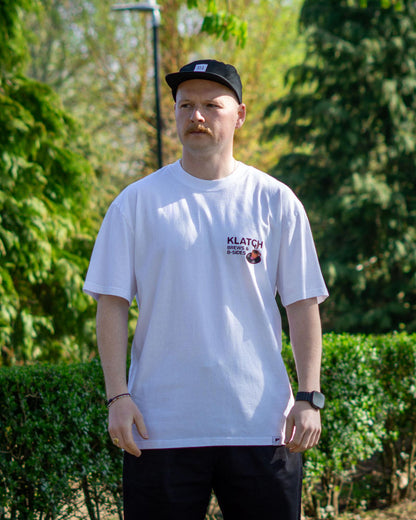 Brews & B-Sides Relaxed Fit T-Shirt - White