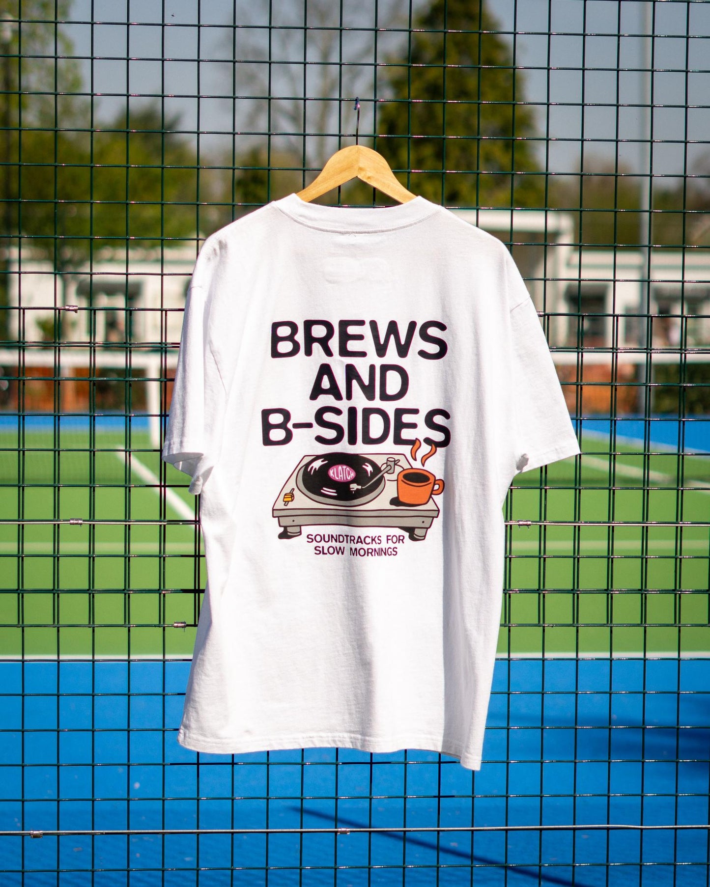 Brews & B-Sides Relaxed Fit T-Shirt - White