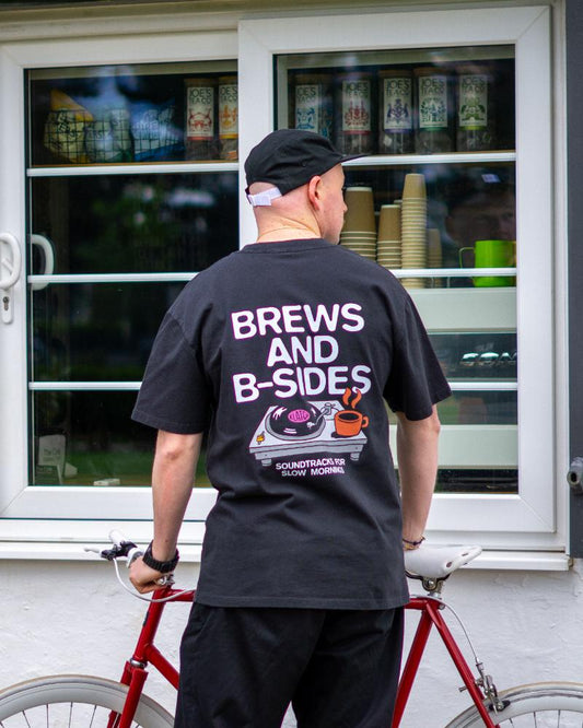 Brews & B-Sides Relaxed Fit T-Shirt - Black