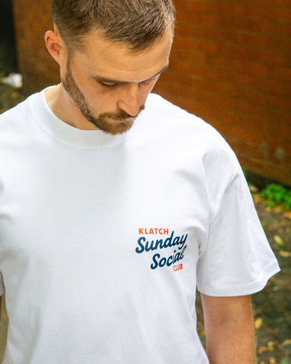 Sunday Social T-Shirt - White