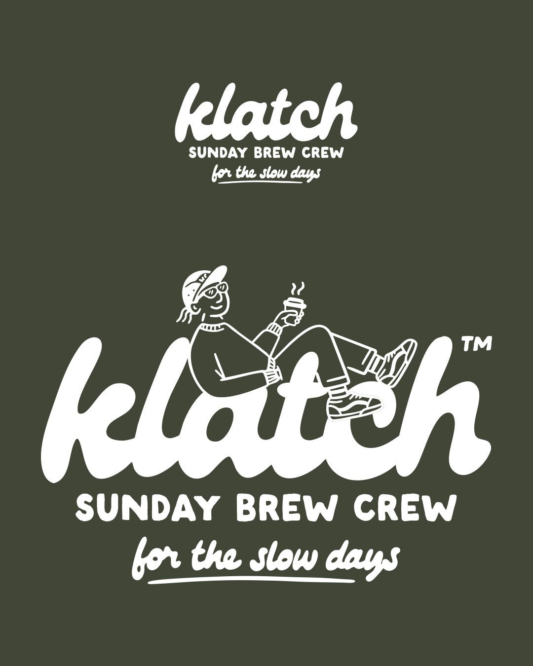 Sunday Brew Crew Hoodie – Sage