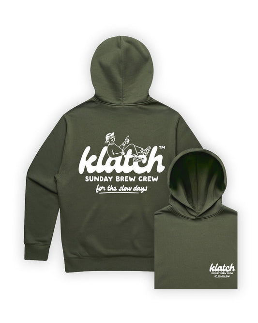Sunday Brew Crew Hoodie – Sage