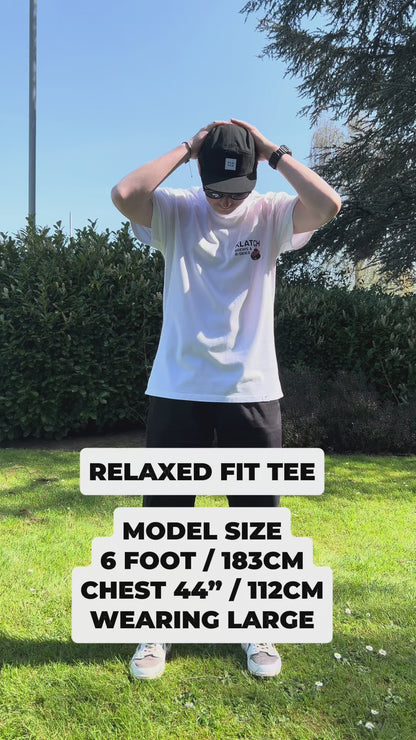 Let Yourself Grow Relaxed Fit T-Shirt - Black