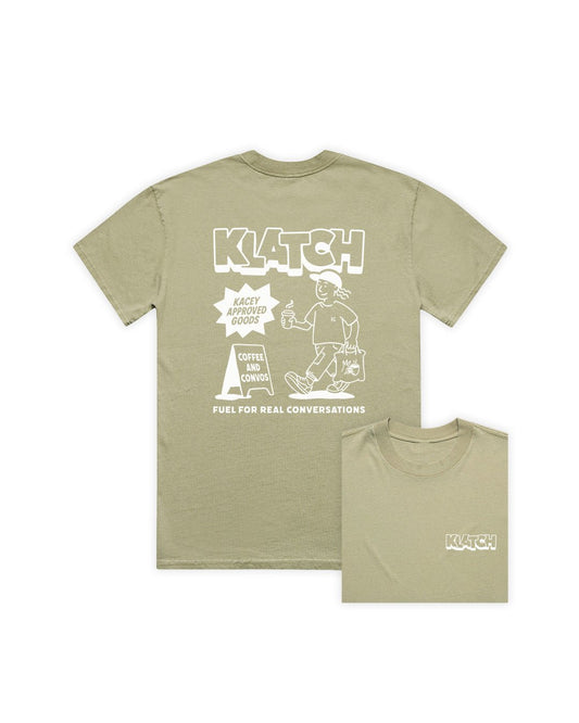 Klatch Shopping T-shirt - Light Sage