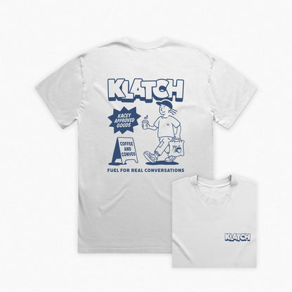 Klatch Shopping T-shirt - White